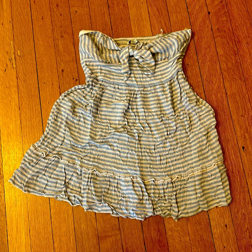 AE Tie front babydoll dress